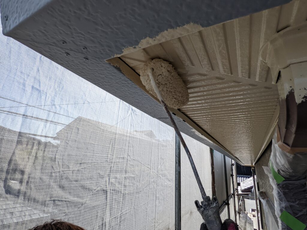 セキスイ住宅の耐久性と美観を維持する遮熱外壁塗装　長崎市深堀町