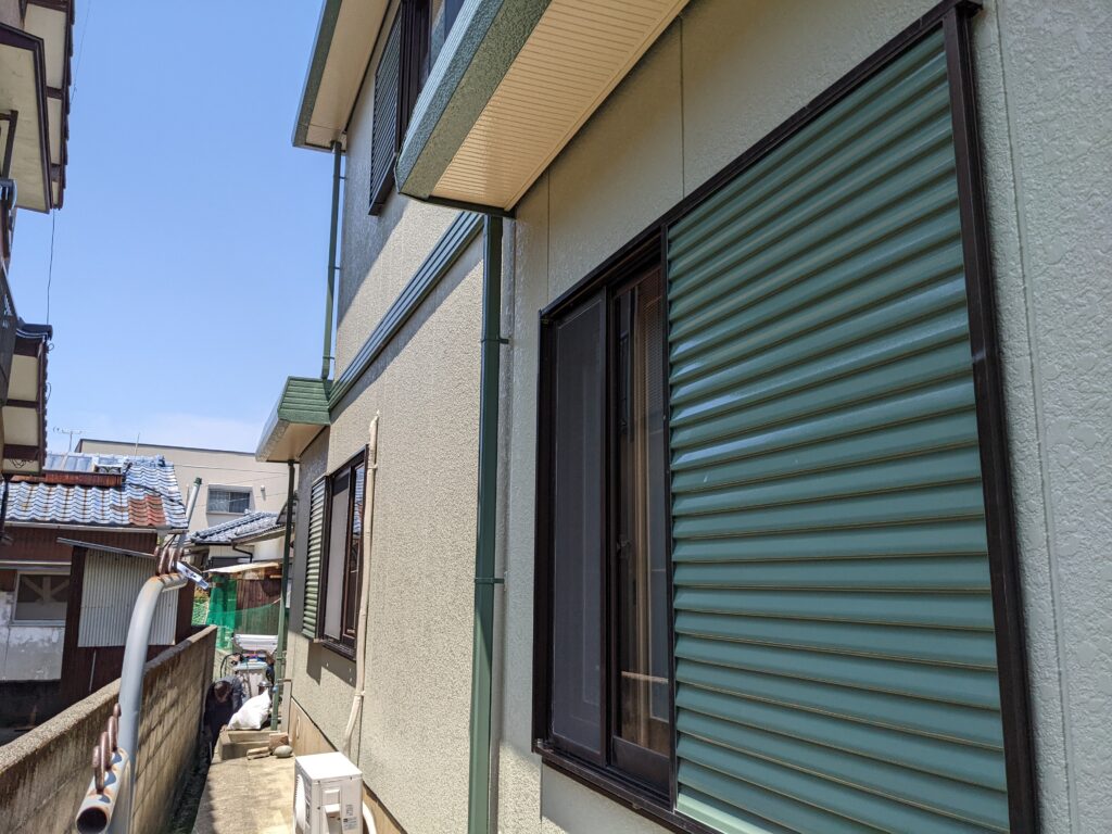 セキスイ住宅の耐久性と美観を維持する遮熱外壁塗装　長崎市深堀町
