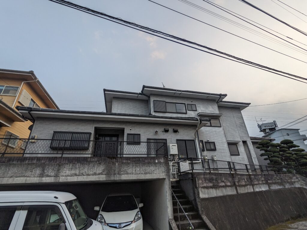 無機フッ素外壁塗装 諌早市｜紫外線・湿気・雨に強いハイグレード塗料