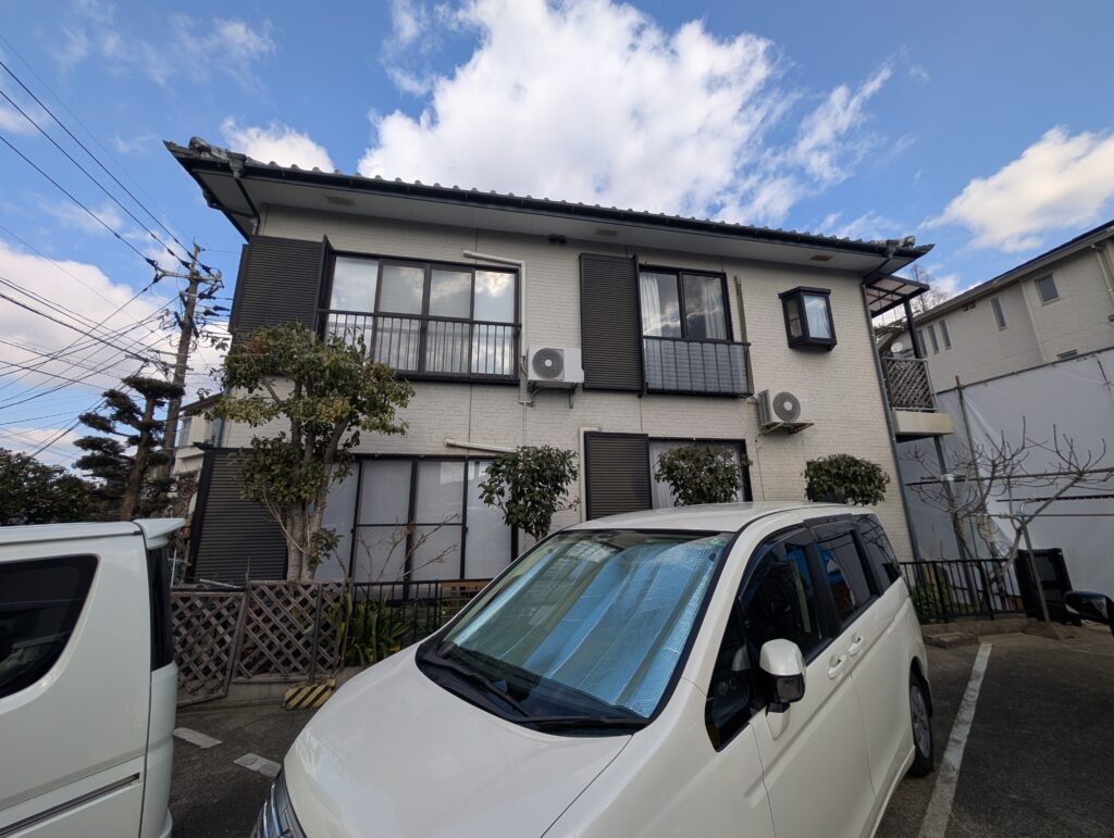 長崎 アパート外壁塗装｜丁寧に仕上げた施工実績　