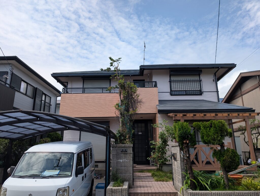 【長崎市】補助金を活用し劣化した外壁が見違える外壁塗装施工事例