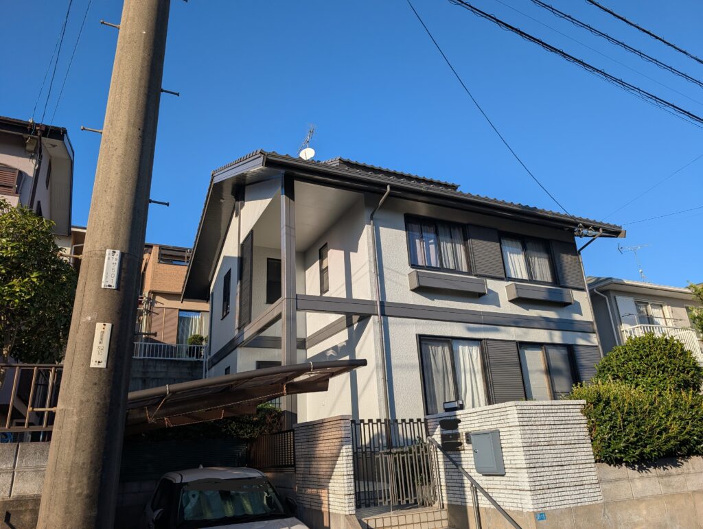 【長崎市】ダイワハウスのおしゃれな外壁塗装｜防水性もアップした美しい住まいへ