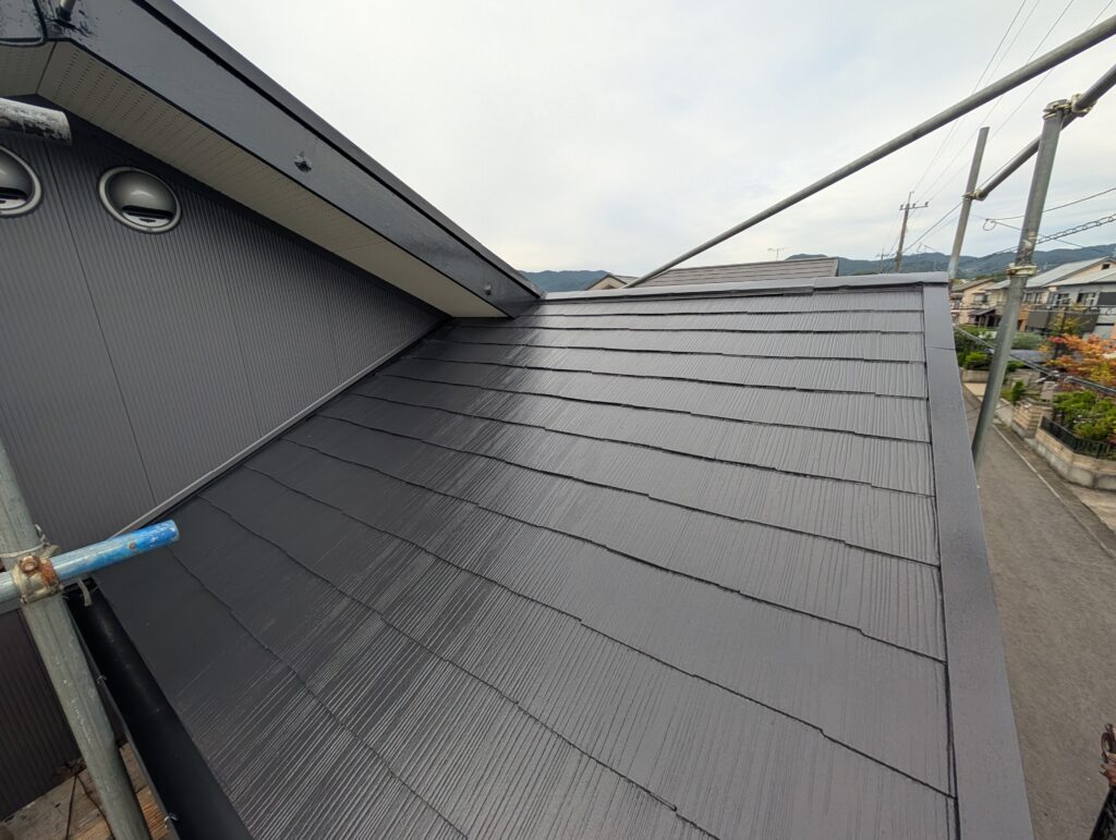 長崎市で屋根塗装施工事例｜超低汚染リファイン500MF-IR（無機フッ素塗料）で高耐久・美しい仕上がり